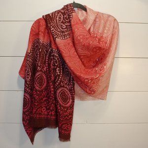Gorgeous Pashmina Shawl Wrap 29"W x 79" L